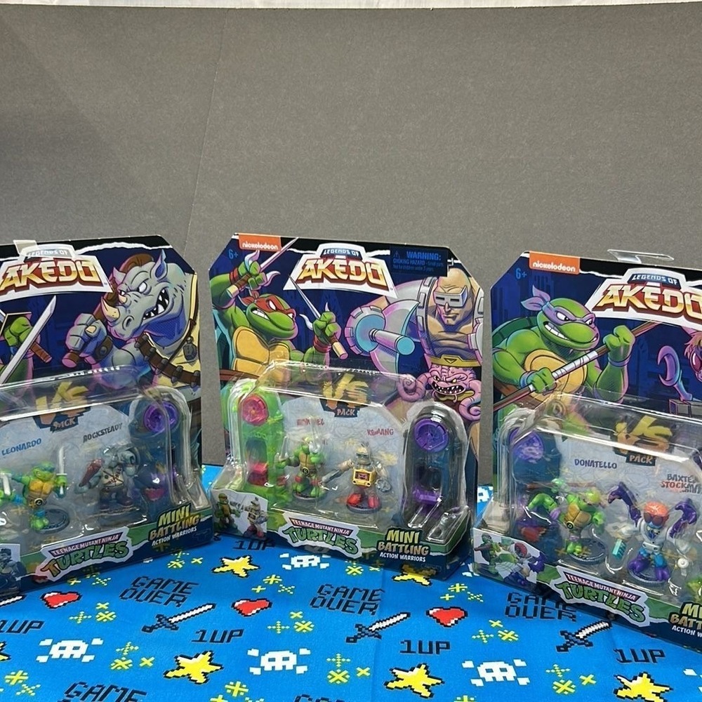 Lot of‎ 3 legends of akedo tmnt